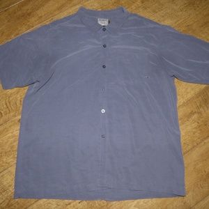 O'Neill Shirt Charcoal Gray Button Down Shirt, L
